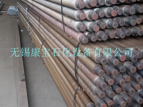 两端都绕翅片的气气换热节能热管