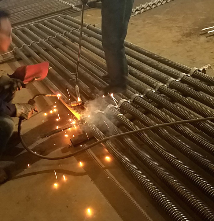 螺旋翅片管客户现场应用案例